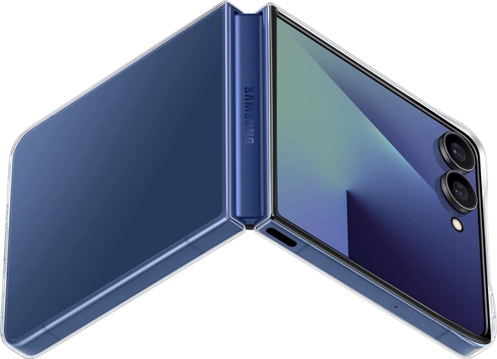 Панель Samsung Clear Case для Samsung Galaxy Z Flip7 Transparent (EF-AF766CTEGWW) - зображення 5