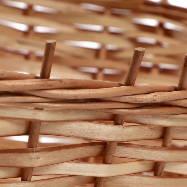 Кошик плетений подарунковий Kadax Mede 25 х 36 см Натуральний K9153 (5903699485040) - зображення 3