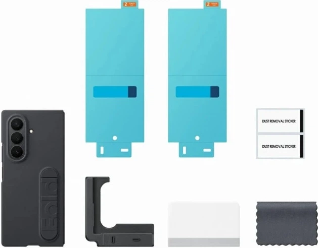 Панель Samsung Silicone Case для Samsung Galaxy Z Fold7 Black (EF-MF966CBEGWW) - зображення 6