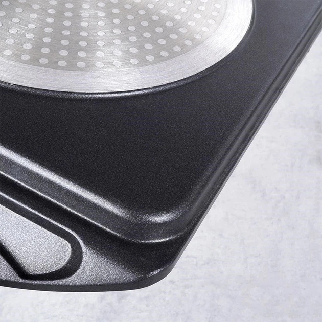 Сковорода-гриль Orion Grande гранітна 42 × 27 см (8592381132699) - зображення 5