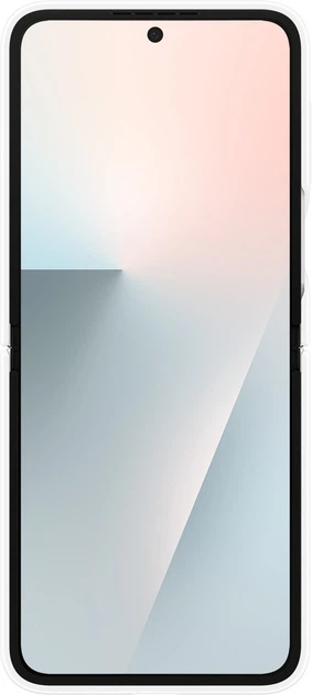 Панель Samsung Silicone Case with Ring для Samsung Galaxy Z Flip7 FE/Z Flip6 White (EF-PF741TWEGWW) - зображення 2