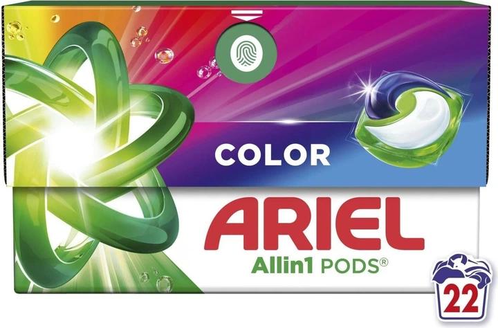 Kapsułki do prania Ariel Color All in 1 Pods 22 szt (8700216765336) - obraz 2