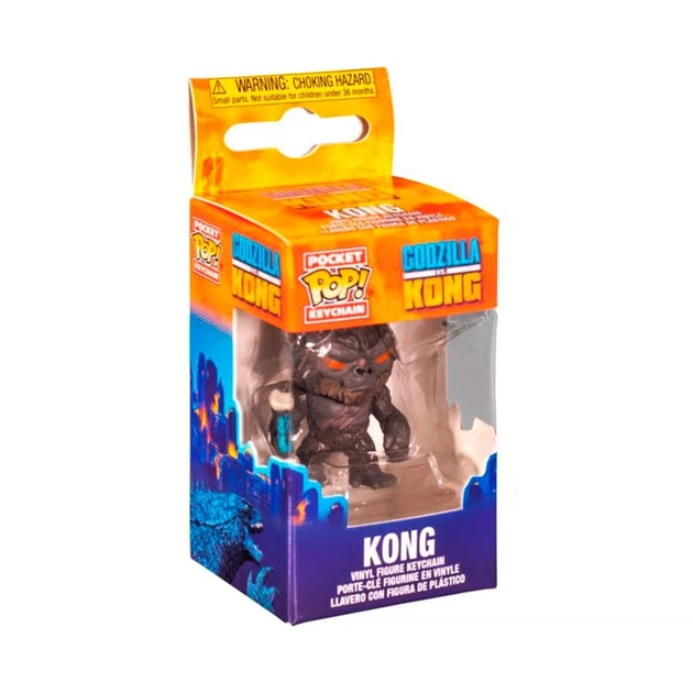 Ігрова фігурка на кліпсі FUNKO POP! cерії "Godzilla Vs Kong" - КОНГ З СОКИРОЮ - изображение 5