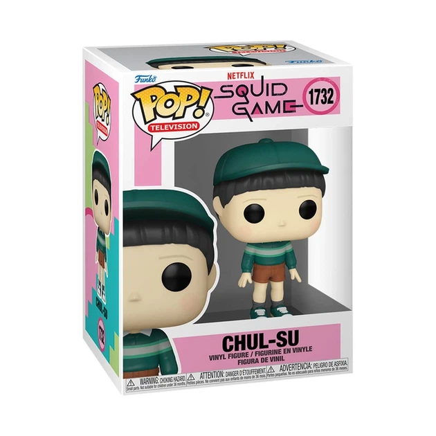Ігрова фігурка FUNKO POP! серії "Гра в кальмара 3" - ЧОЛЬ-СУ - Фото 1 Ігрова фігурка FUNKO POP! серії "Гра в кальмара 3" - ЧОЛЬ-СУ - изображение 1