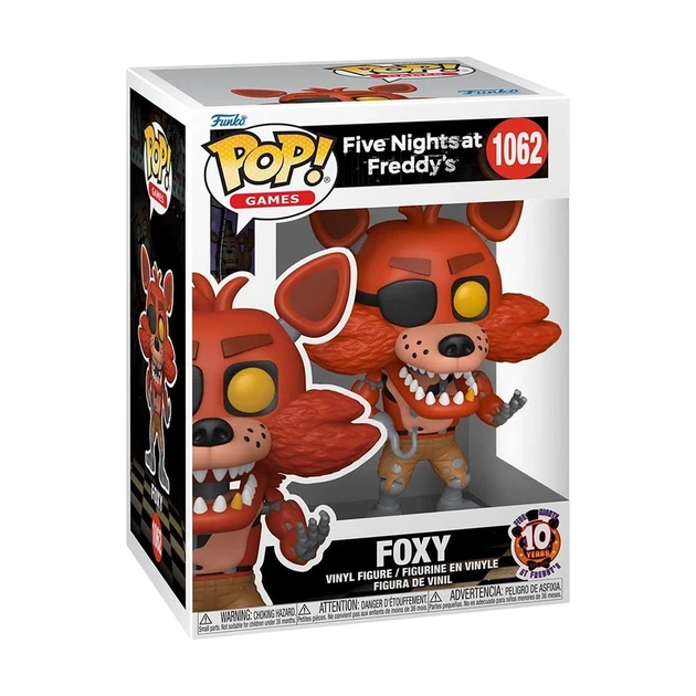 Ігрова фігурка FUNKO POP! серії «5 ночей у Фредді: 10 років» - ФОКСІ - изображение 2