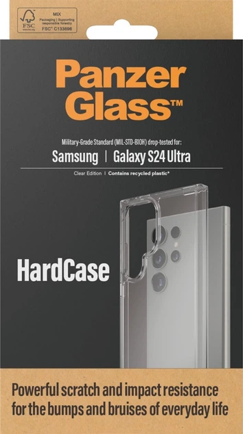 Панель Panzer Glass Hard Case для Samsung Galaxy S24 Ultra Transparent (5711724012150) - зображення 4