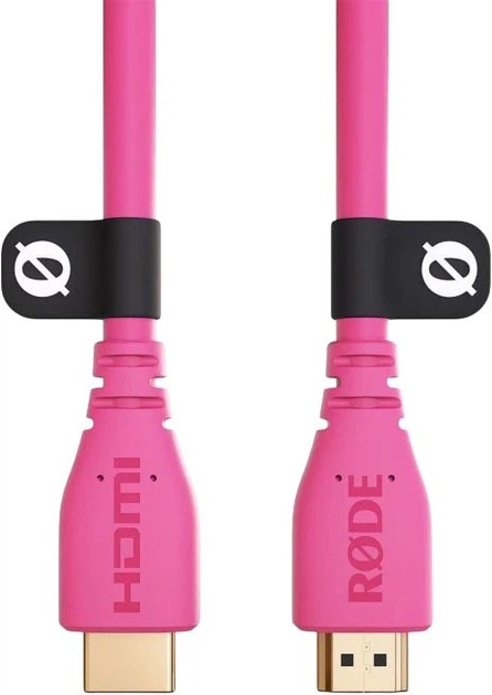 Кабель Rode HDMI Cable 1.5 m Pink (RODE HDMICABLE15M-P) - зображення 2