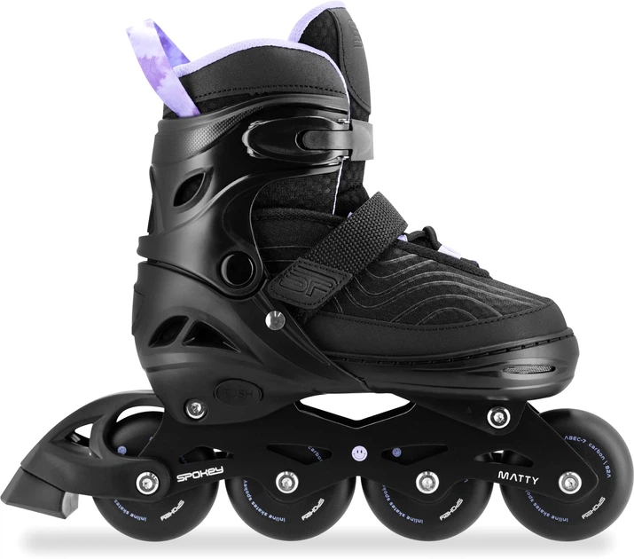 Регульовані ролики Spokey MATTY 35–38 943451 Чорні (5905339434517) - зображення 2