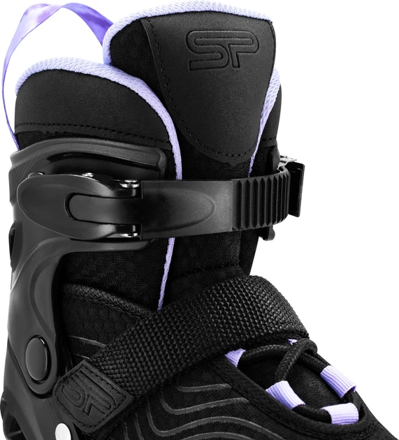 Регульовані ролики Spokey MATTY 35–38 943451 Чорні (5905339434517) - зображення 6