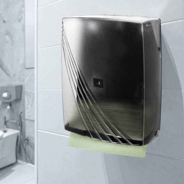 Podajnik na ręczniki papierowe Orion przezroczysty 26.5 x 10.5 x 31 cm (8592381246891) - obraz 2