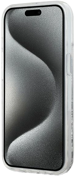 Панель Karl Lagerfeld Liquid Glitter Choupette Head Magsafe для Apple iPhone 15/14/13 Transparent (KLHMP13MLGCHSGH) - зображення 5