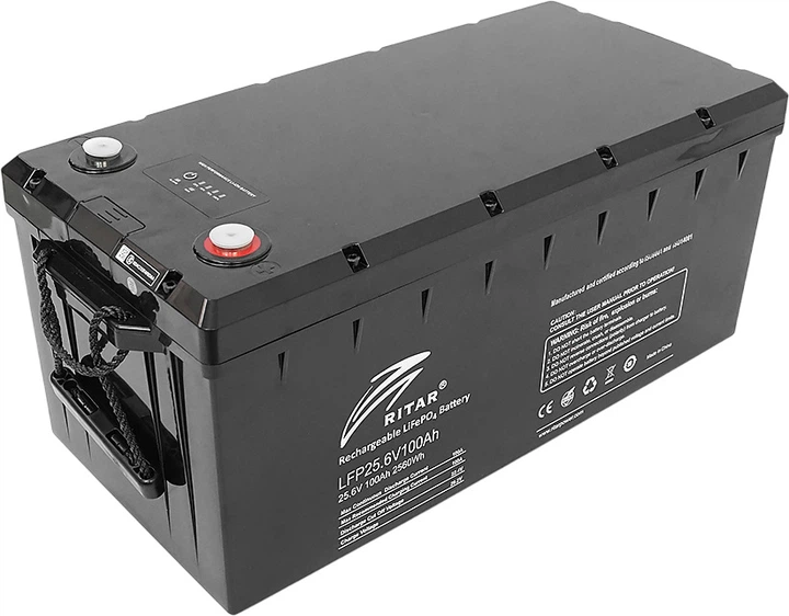 Акумуляторна батарея Ritar LiFePO4 25.6 В 100 А?г 2560 Вт?г з Bluetooth Ritar - купити в Україні