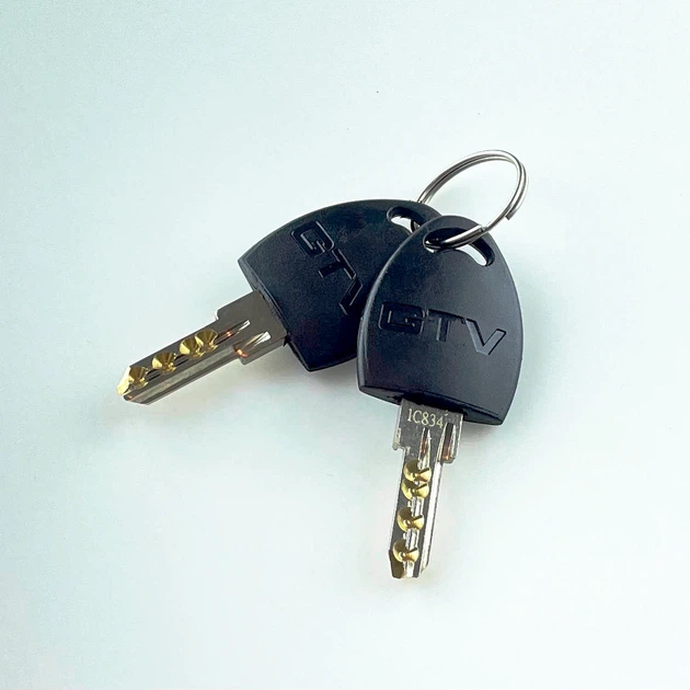 Замок меблевий GTV 138 цифровий ключ Чорний - Фото 2 Замок меблевий GTV 138 цифровий ключ Чорний - зображення 2
