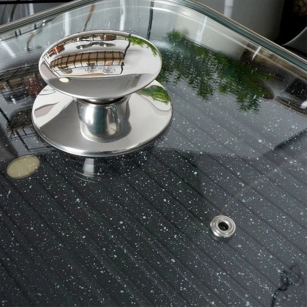 Pokrywka Orion Grande szklana kwadratowa 27 x 27 cm (8592381154561) - obraz 4