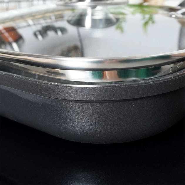 Pokrywka Orion Grande szklana kwadratowa 27 x 27 cm (8592381154561) - obraz 5