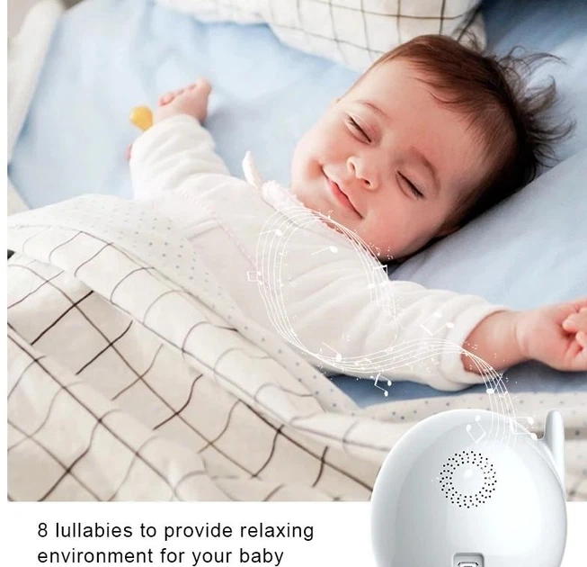 Відеоняня Baby Monitor ABM100, монітор 4.3", поворотна камера 360°, двосторонній аудіозв’язок, нічне бачення - Фото 8 Відеоняня Baby Monitor ABM100, монітор 4.3", поворотна камера 360°, двосторонній аудіозв’язок, нічне бачення - зображення 8