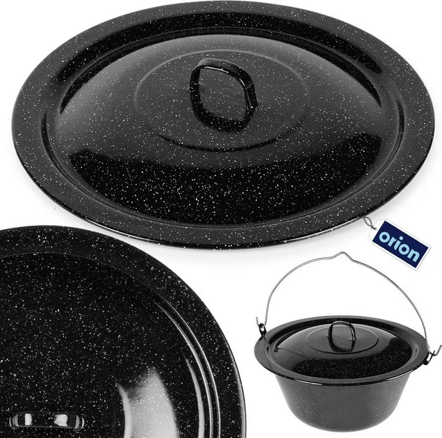 Pokrywka Orion emaliowana do kociołka 13 l 40 cm (8592381126421) - obraz 6