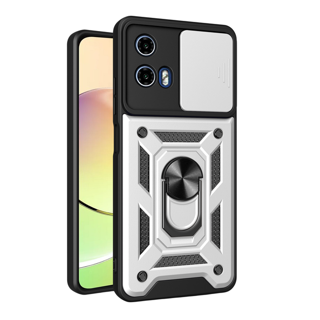 Чохол Armor Guard Shield для Motorola G04/G24 4G Колір Silver - Фото 8 Чохол Armor Guard Shield для Motorola G04/G24 4G Колір Silver - изображение 8