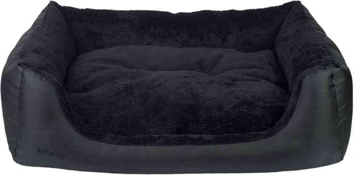 Лежак для собак Amiplay Aspen Sofa XL Чорний (5907563240957) - зображення 1