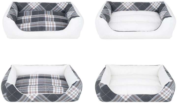 Legowisko dla psów Amiplay Kent Sofa 4w1 S Białe (5907563232419) - obraz 3