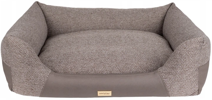 Legowisko dla psów Amiplay Milano Sofa M Beżowe (5907563310759) - obraz 1