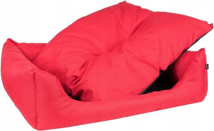 Legowisko dla psów Amiplay Basic Sofa S Czerwone (5907563246515) - obraz 2
