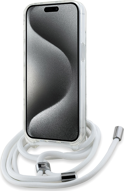 Панель Karl Lagerfeld Crossbody IML Karl Head Magsafe для Apple iPhone 15/14/13 Transparent (KLHMP15SHCKHNT) - зображення 2