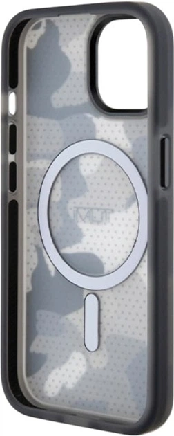 Панель TUMI Frosted Camo Print MagSafe для Apple iPhone 15/14/13 Black (TUHMP15STCAMK) - зображення 7
