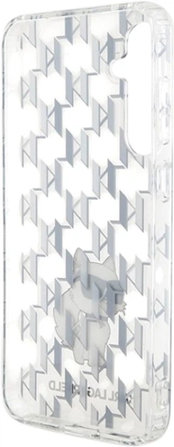 Etui Karl Lagerfeld Monogram Choupette do Samsung Galaxy S23 FE Transparent (KLHCS23FEHNCMKLT) - obraz 6