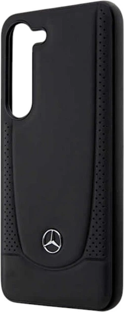 Etui Mercedes-Benz Leather Urban do Samsung Galaxy S23 FE Black (MEHCS23FEARMBK) - obraz 6