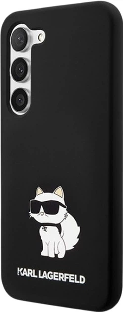 Etui Karl Lagerfeld Silicone Choupette do Samsung Galaxy S24 Black (KLHCS24SSNCHBCK) - obraz 2