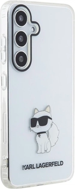 Etui Karl Lagerfeld IML Choupette do Samsung Galaxy S24 Transparent (KLHCS24SHNCHTCT) - obraz 4