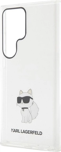 Etui Karl Lagerfeld IML Choupette do Samsung Galaxy S24 Ultra Transparent (KLHCS24LHNCHTCT) - obraz 6