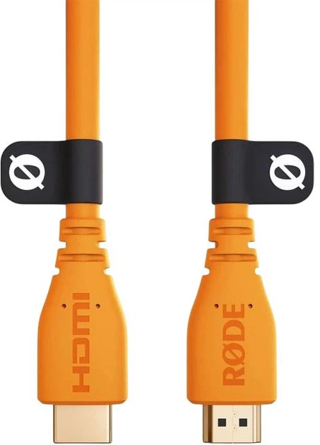 Kabel Rode HDMI Cable 3 m Orange (RODE HDMICABLE3M-O) - obraz 2