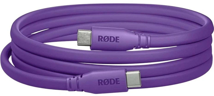 Кабель Rode SC17 USB-C – USB-C 1.5 m Purple (RODE SC17-PU) - зображення 3