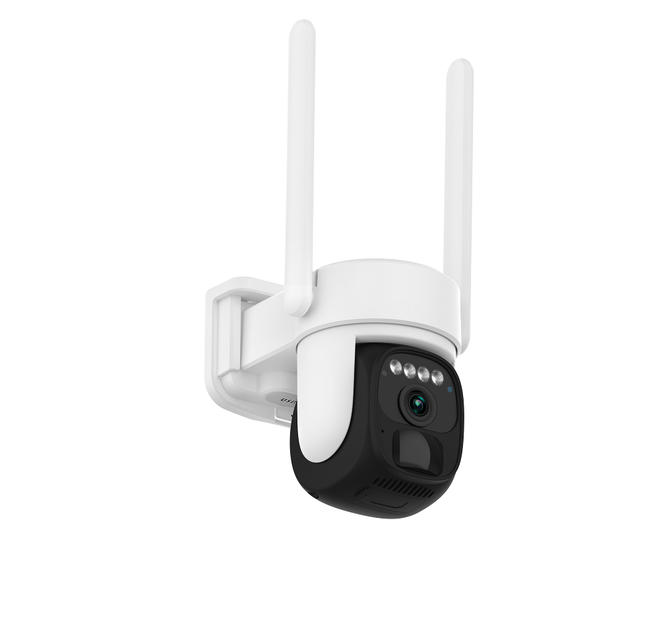 Бездротова поворотна автономна зовнішня WiFi PTZ 3MP 2K камера Patrul Camsoy X3W Біла з сонячною батареєю - зображення 4