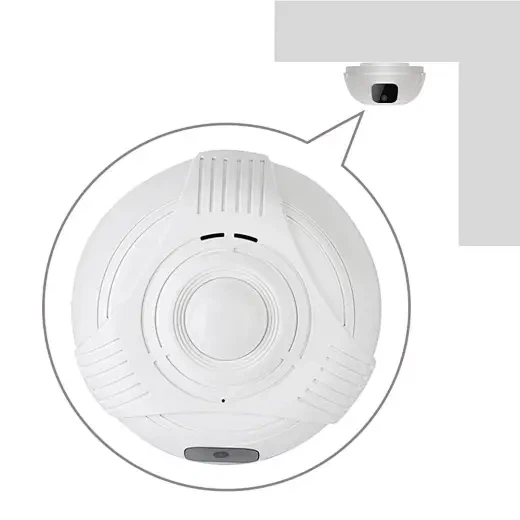 Автономна PTZ Wi-Fi камера з димовим датчиком, поворотом на 330 градусів та HD1080P Patrul S020 - зображення 4
