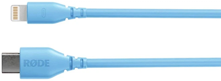 Кабель Rode SC21 USB-C – Lightning 30 cm Blue (RODE SC21-B) - зображення 2
