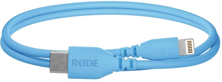 Кабель Rode SC21 USB-C – Lightning 30 cm Blue (RODE SC21-B) - зображення 3