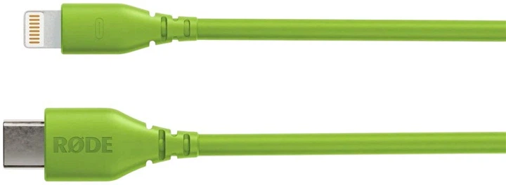 Кабель Rode SC21 USB-C – Lightning 30 cm Green (RODE SC21-G) - зображення 2
