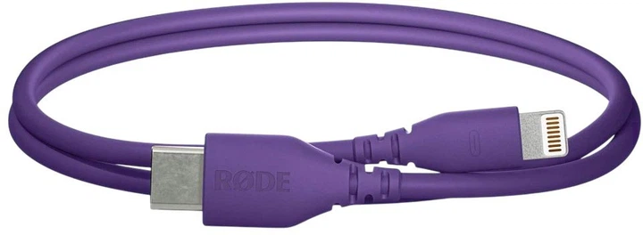 Кабель Rode SC21 USB-C – Lightning 30 cm Purple (RODE SC21-PU) - зображення 3