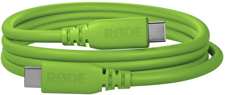 Kabel Rode SC27 USB-C – USB-C 2 m Green (RODE SC27-G) - obraz 3