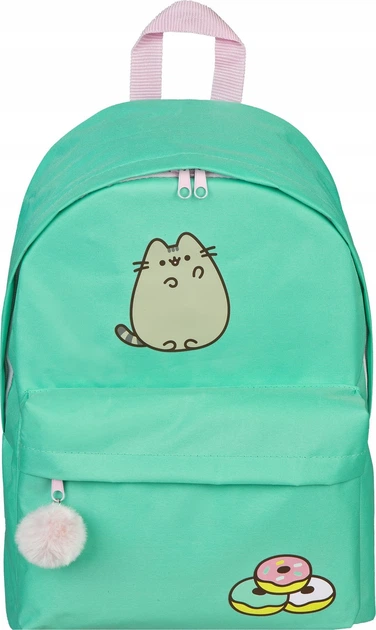 Шкільний рюкзак Undercover Pusheen 39 x 29 x 15 см 23 л Зелений (4043946315162) - зображення 2