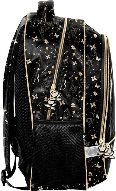 Шкільний рюкзак Paso Baletnica 38 x 29 x 16 см 18 л Чорний з білим (5903162133973) - зображення 2