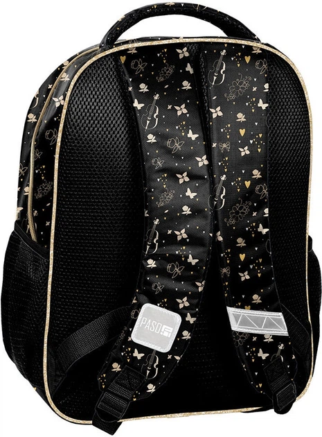 Шкільний рюкзак Paso Baletnica 38 x 29 x 16 см 18 л Чорний з білим (5903162133973) - зображення 3