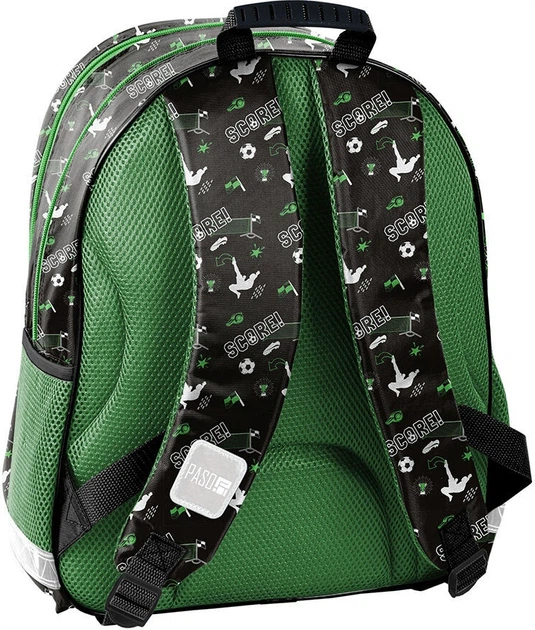 Шкільний рюкзак Paso Football score 41 x 28 x 18 см 18 л (5903162134697) - зображення 3
