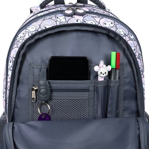 Plecak szkolny St.Majewski Kuromi 40 x 28 x 18 cm 22 l Szary (5903235694158) - obraz 5