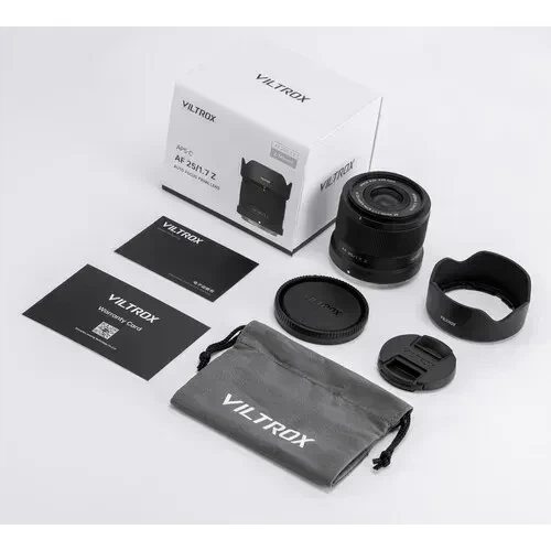 Объектив Viltrox AF 25mm f/1.7 Z Air для Nikon Z AF 25/1.7 Z автофокусный Nikon Z-mount (2825484008) - изображение 8