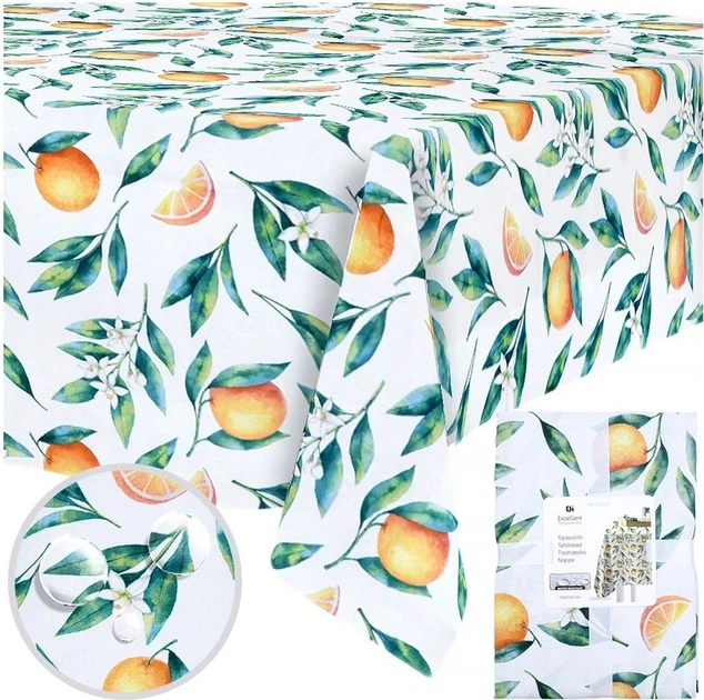 Obrus Excellent Houseware wodoodporny plamoodporny 180 x 130 cm (5904316497439) - obraz 6