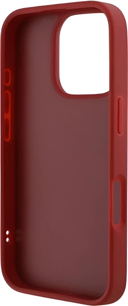 Etui Plecki Karl Lagerfeld Quilted Signature do Apple iPhone 16 Pro Red (KLHCP16LPQDSMGR) - obraz 6